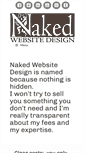 Mobile Screenshot of nakedwebsite.co.uk